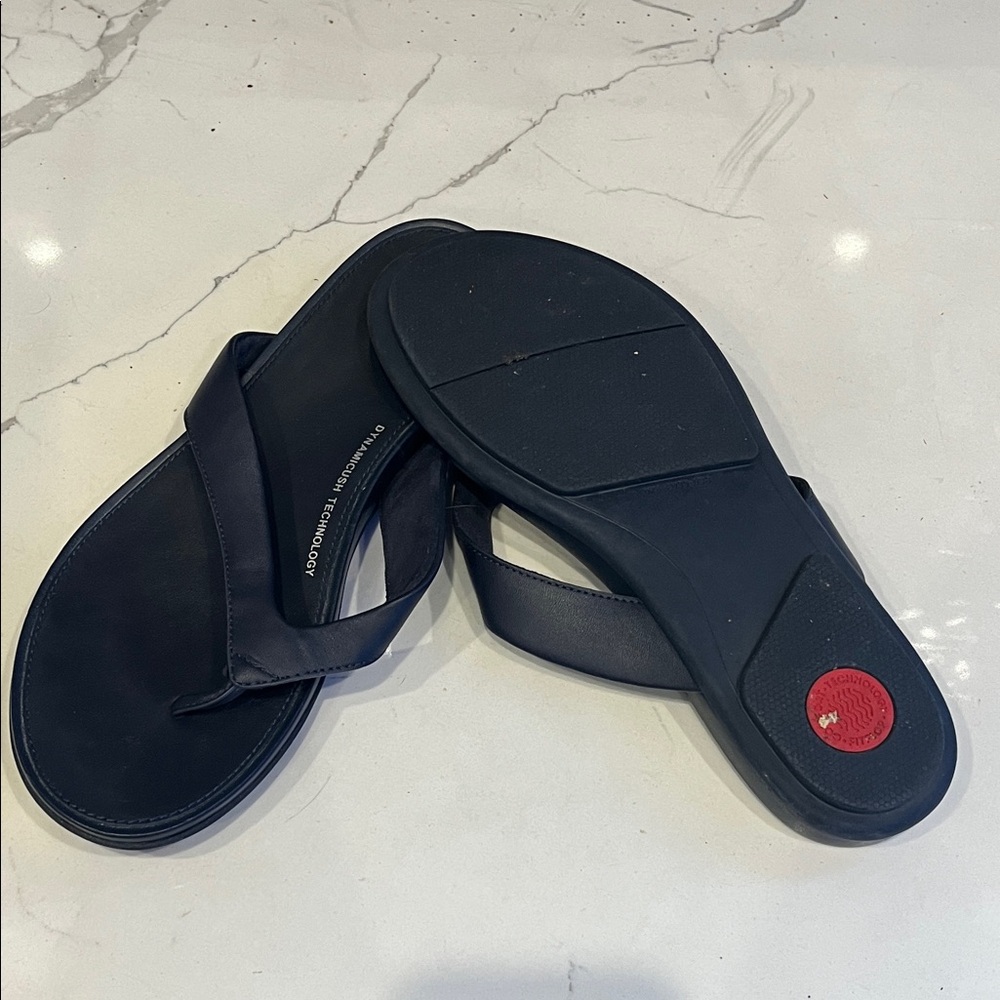 Navy Blue Flipflop Sandals